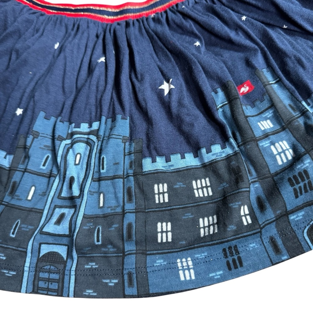 HTF Mini Boden x Roald Dahl BFG Crown Instaria Sweater with Castle Skirt Sz 4-5y - Picture 9 of 14